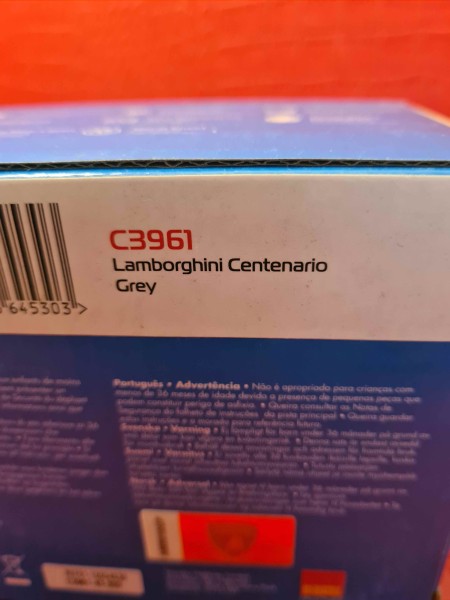 LAMBORGHINI CENTENARIO GREY SCALEXTRIC C3961