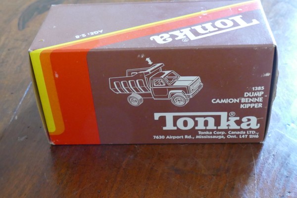 Camion benne jaune TONKA 1385