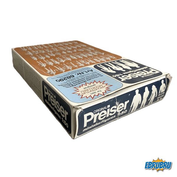 60 figurines miniatures à peindre PREISER 68290