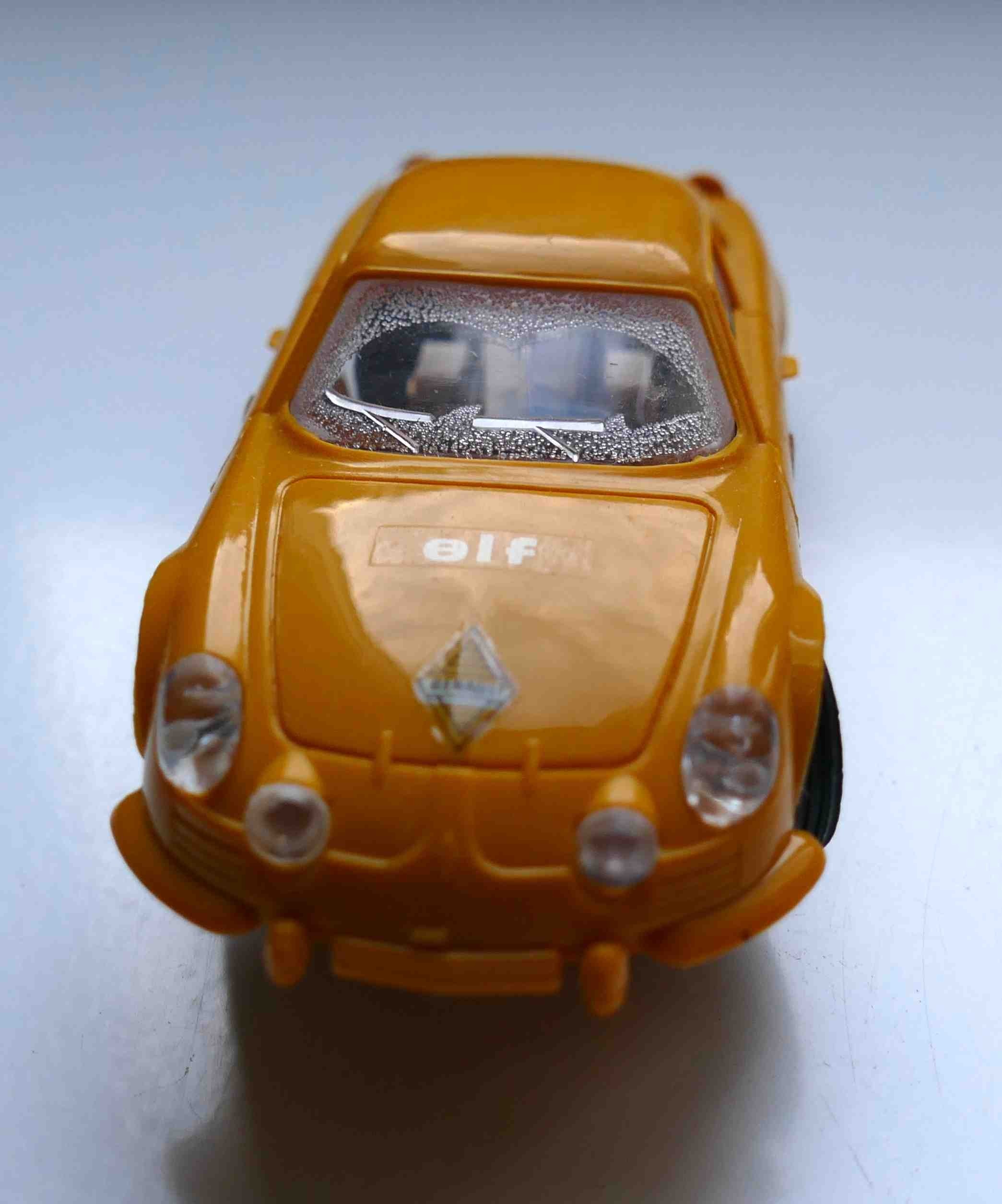 ALPINE 1600 BERLINETTE Jaune COULEUR RARE  REF 3659 JOUEF