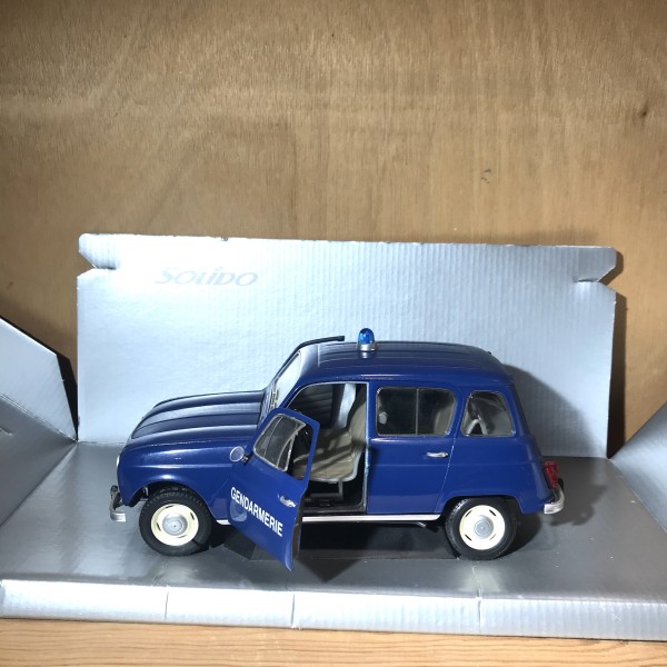 Renault 4 L Gendarmerie SOLIDO Prestige