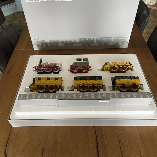 RAIN DE PASSAGERS ADLER 1835 EP. I DE MARKLIN 5750 ÉCHELLE 1.