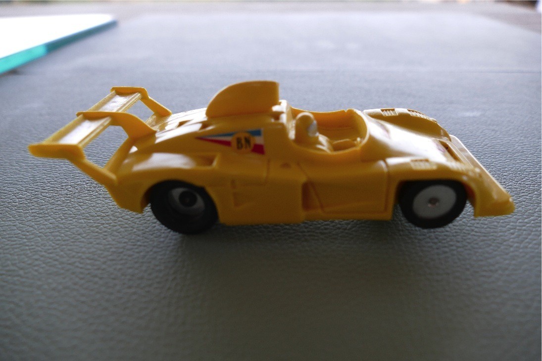 ALPINE A442 TURBO JAUNE ORANGE  RARE  REF 3468 JOUEF