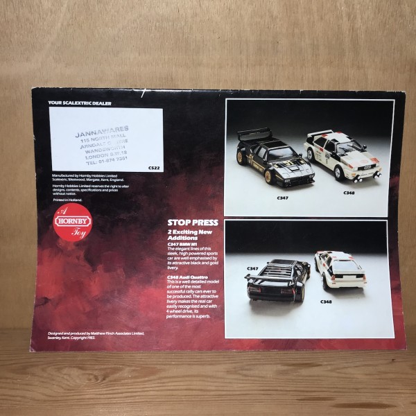 Catalogue Scalextric édition 25