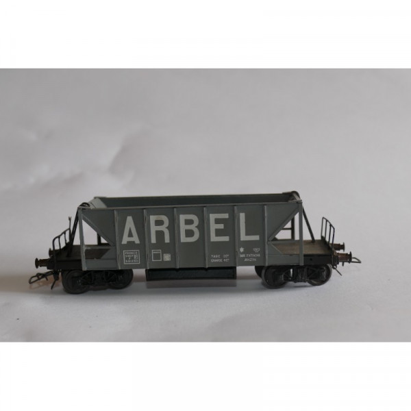 WAGON  HOUILLIER ARBELMH  A BOGIES MARQUE VB REF 46 SNCF