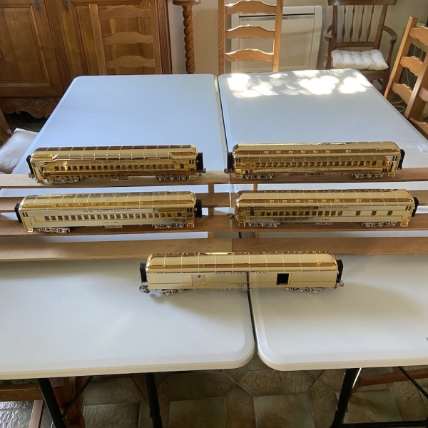 VOITURES PASSAGERS NEW YORK CENTRAL 5-CAR 70’ MADISON PASSENGER MTH 20-4029