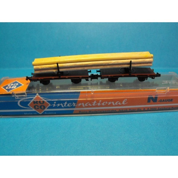 WAGON PORTE OTEAUX  ROCO ECHELLE N