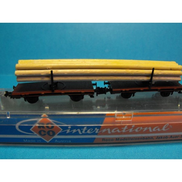 WAGON PORTE OTEAUX  ROCO ECHELLE N