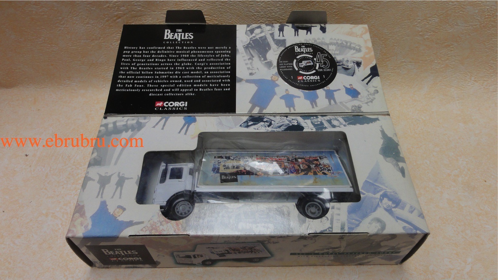 AEC Routemaster with Billboards  Beatles corgi 22301
