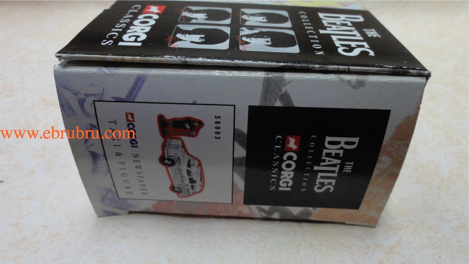 Newspaper Taxi with Rita Meter Maid and Meter Beatles corgi 58003