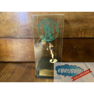 MDM EMPIRE 40MM 1ER RGT CHASSEURS A PIED GDE TENUE DRAPEAU