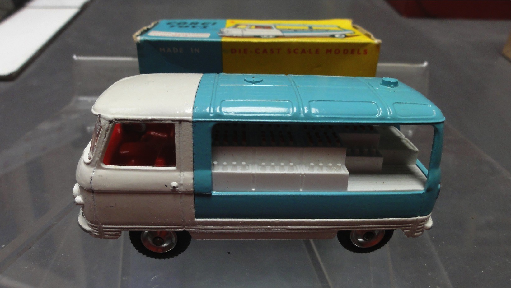 Commer milk float Corgi toys ref 466