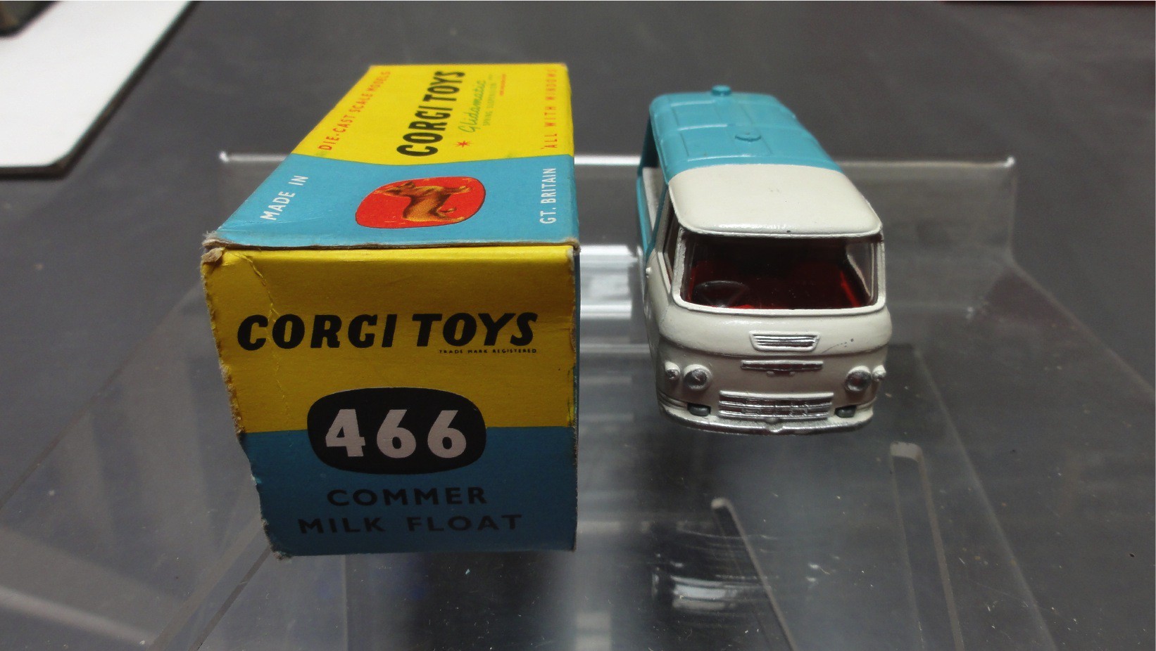 Commer milk float Corgi toys ref 466