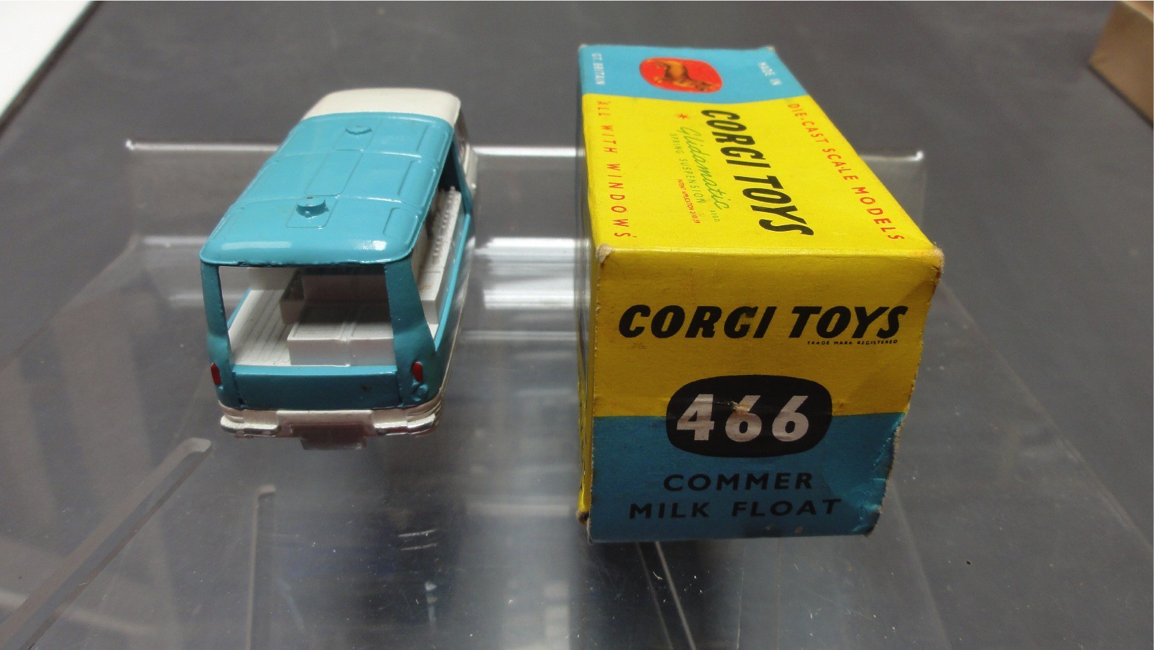 Commer milk float Corgi toys ref 466