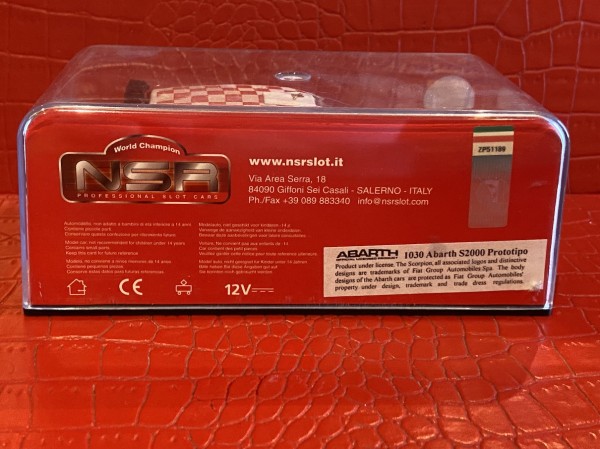 ABARTH S2000 PROTOTIPO NSR REF 1030