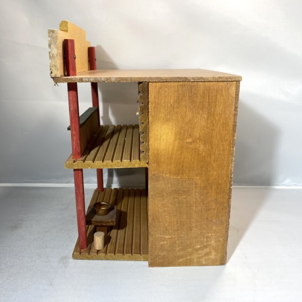 Hôtel Bar Farwest en bois pour figurines