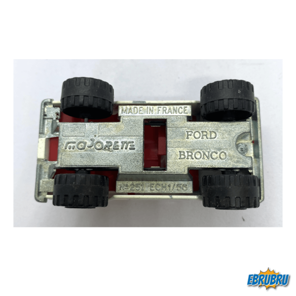 Ford Bronco blanche MAJORETTE 251
