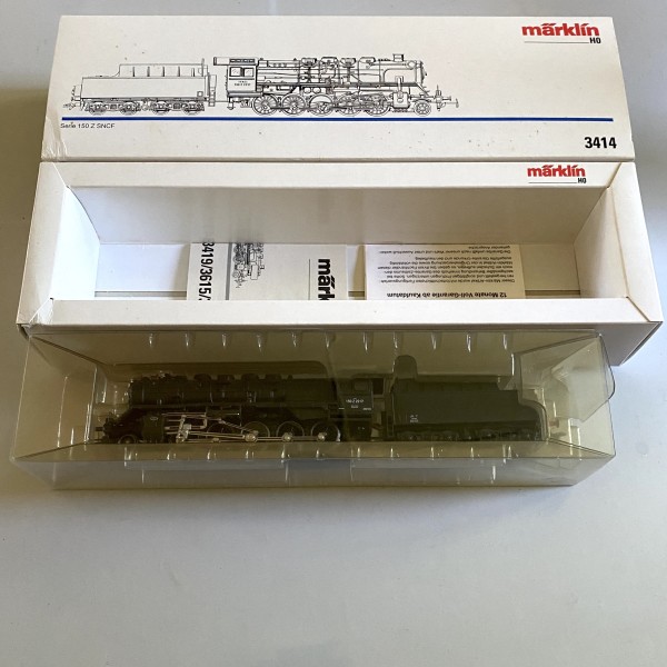 Märklin   LOCOMOTIVE  VAPEUR serie 150 z sncf  HAMO ref 3414