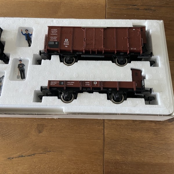 TRAIN MARCHANDISES PRUSSIEN KPEV EP. II LOCOMOTIVE MARKLIN T3 ÉCHELLE 1