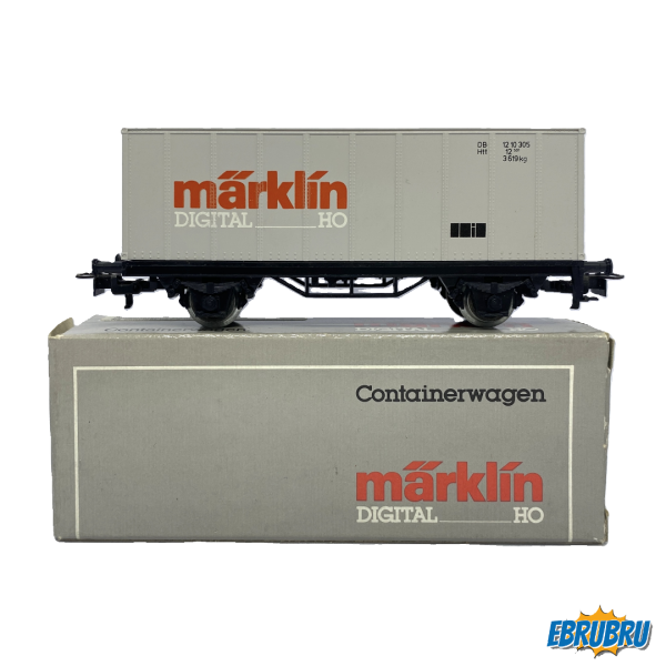 Containerwagen Digital HO MARKLIN 85701 / 4481