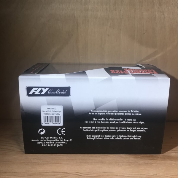 Ferrari 512 S Coda lunga rouge FLY 08022