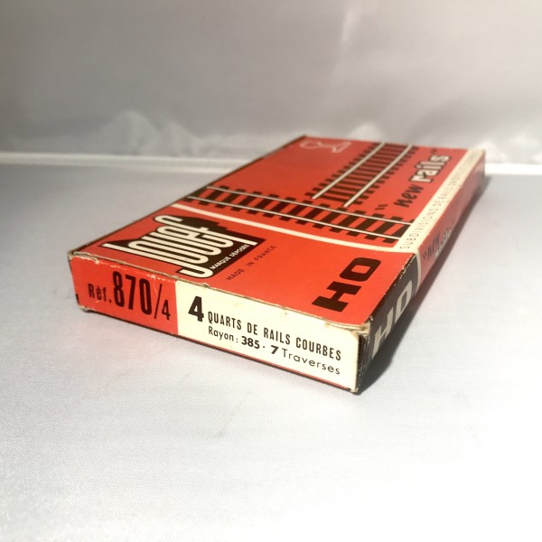 4 quarts de rails courbes JOUEF 870/4