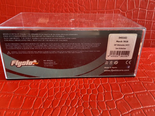 MARCH 761B  IAN SCHECTER 1977 FLY REF 045102