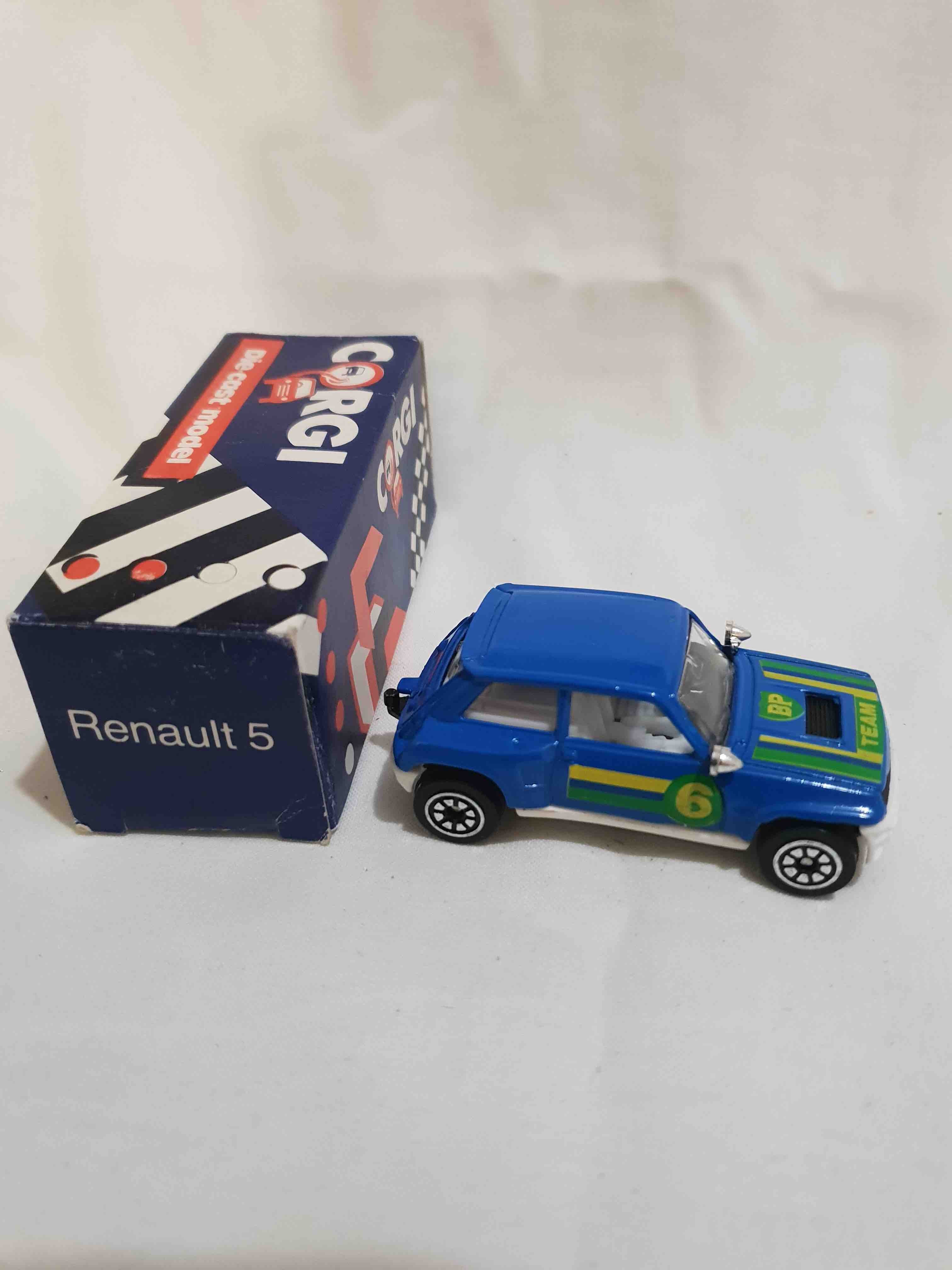 CORGI RENAULT 5 BLEUE