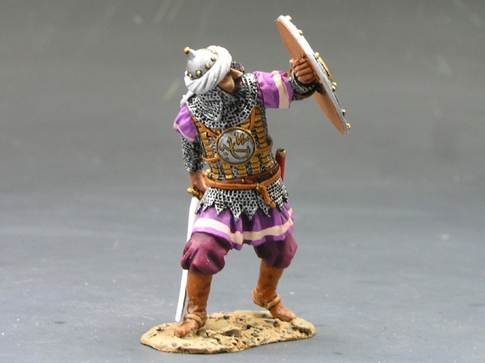 MK033 Saracen Defending w/Sword & Shield King & Country