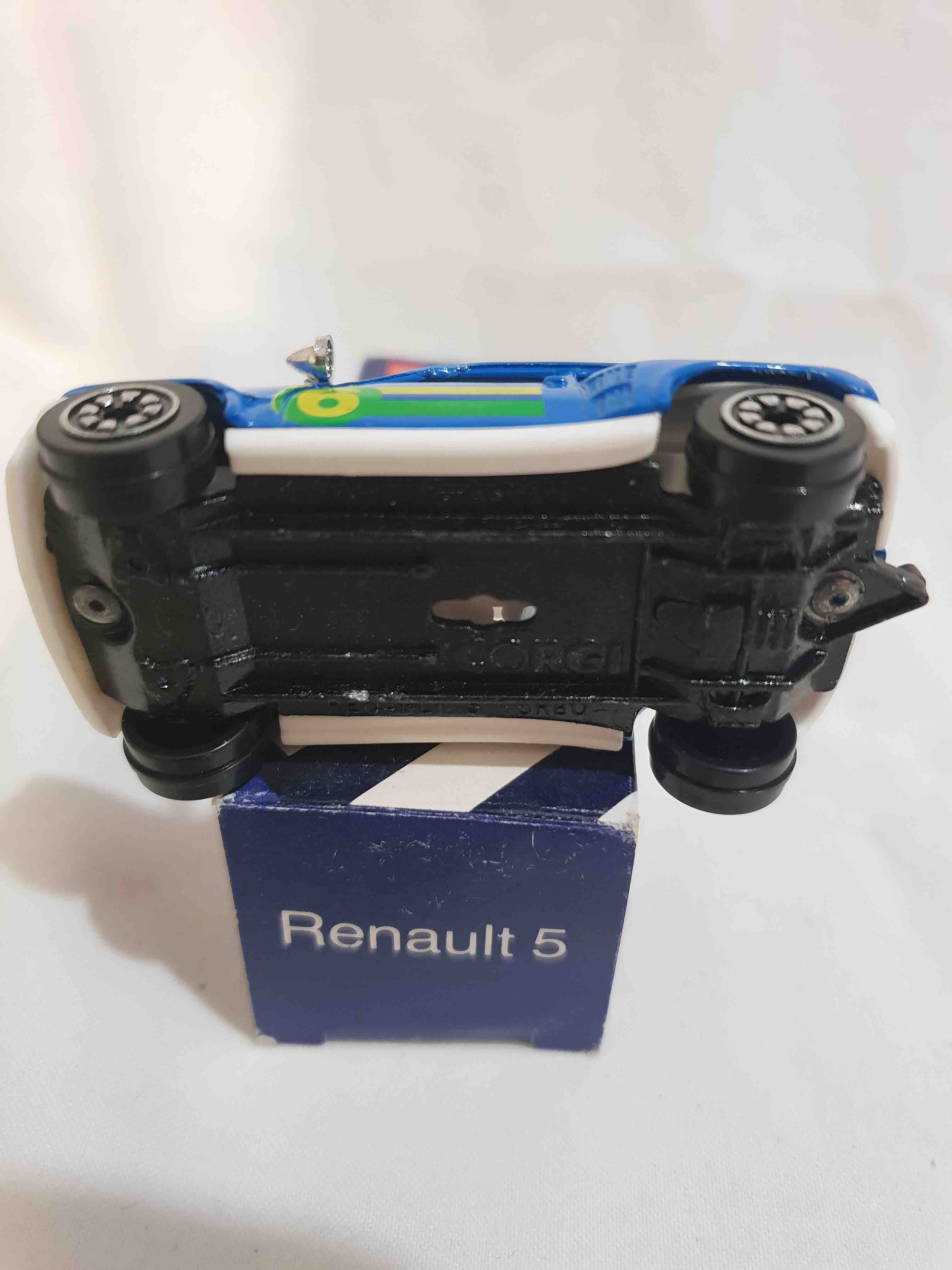 CORGI RENAULT 5 BLEUE