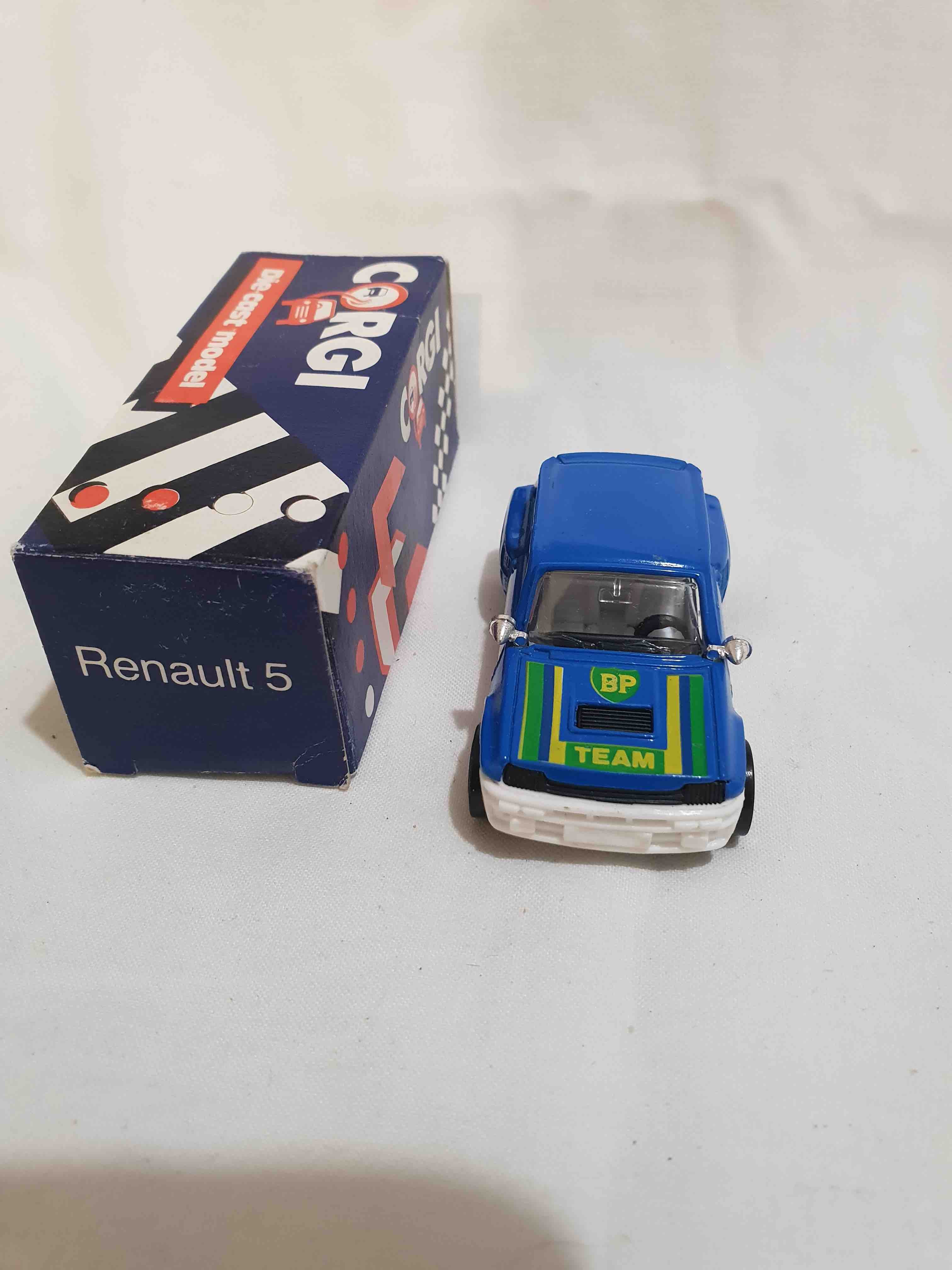 CORGI RENAULT 5 BLEUE