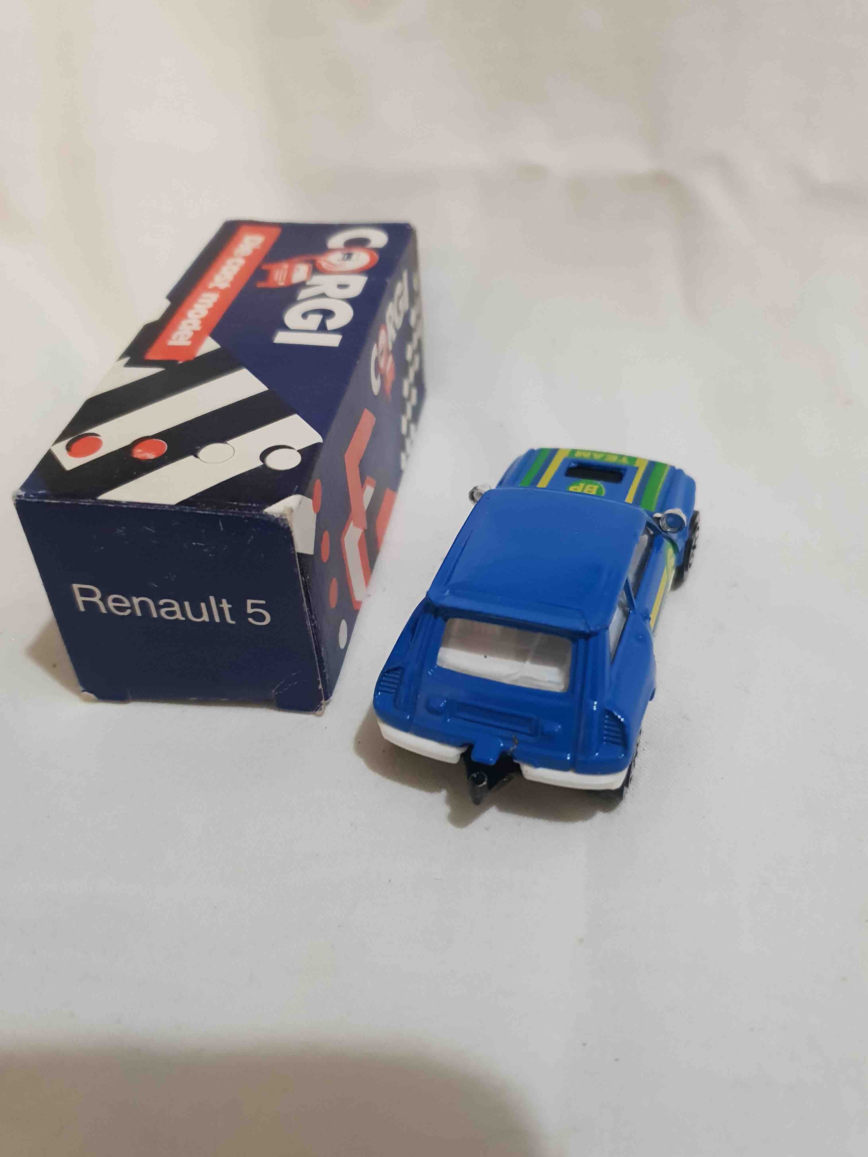 CORGI RENAULT 5 BLEUE