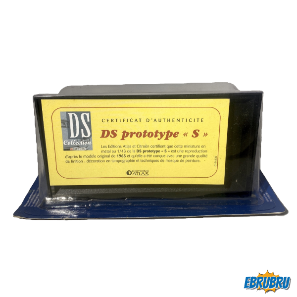 Citroen DS Prototype S 1965 - NOREV - Edition Atlas No 30