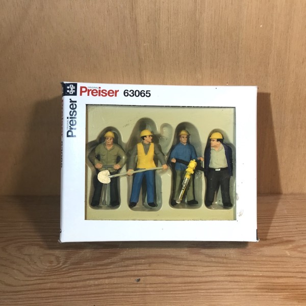 Ouvriers de la voie PREISER 63065