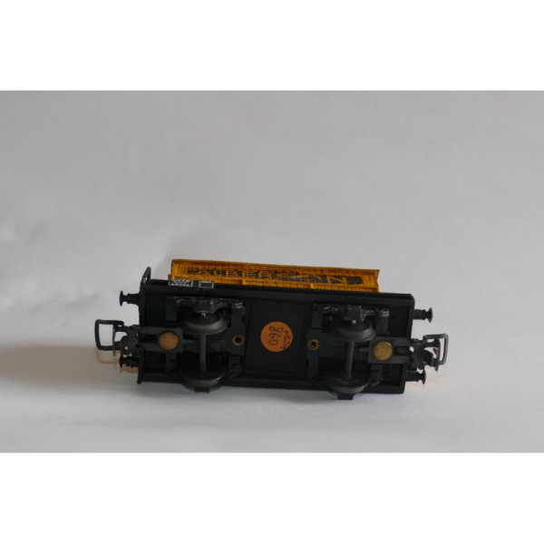 WAGON  PLAT OCEM 1919 DEUX ESSIEUX  MARQUE VB REF 441 CALBERSON SNCF