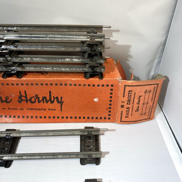 6 rails droit O HORNBY B1