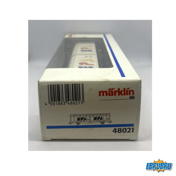 Wagon marchandises à parois coulissante EPA MARKLIN 48021