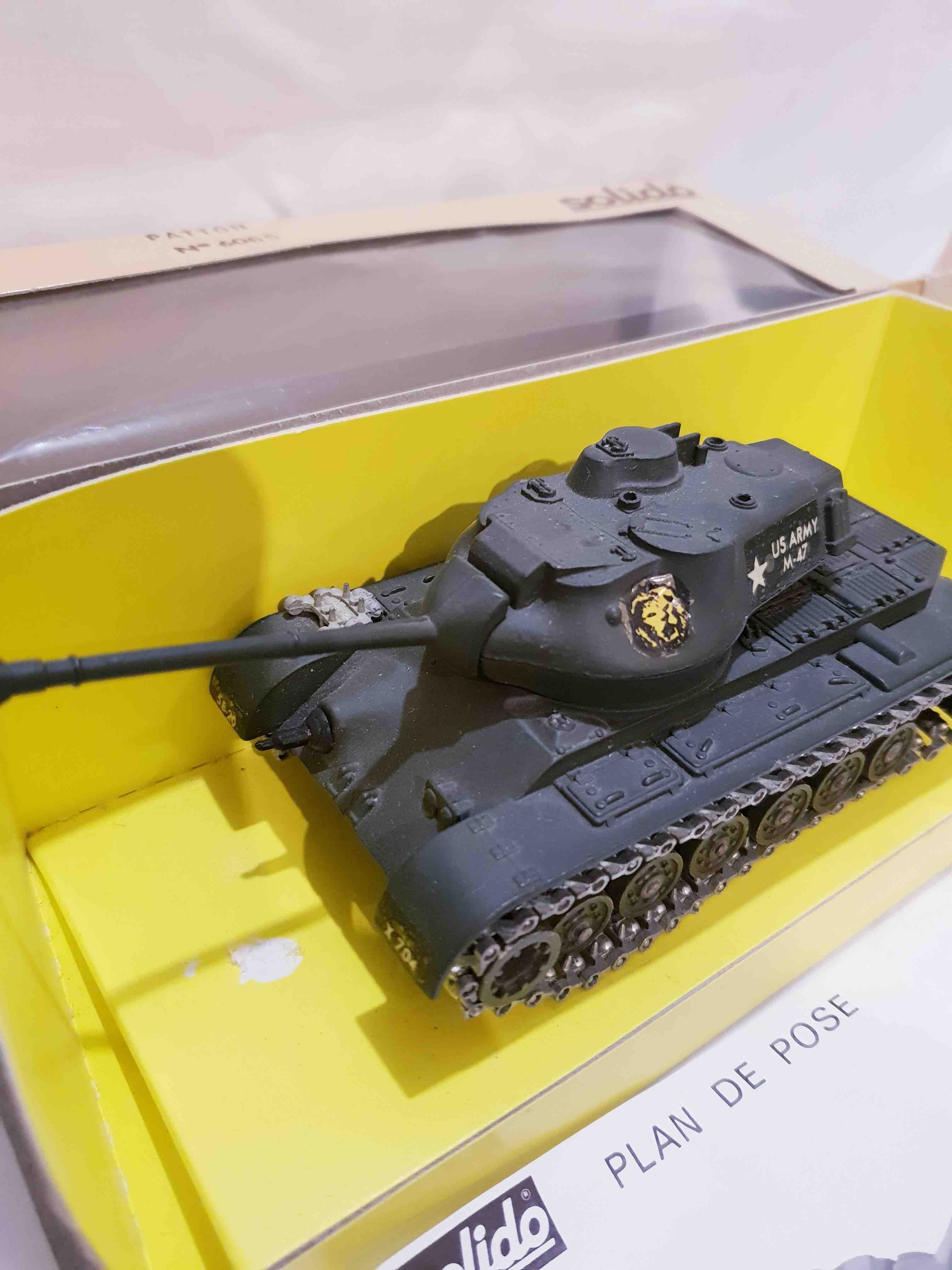 SOLIDO PATTON 6065 COLLECTION MILITAIRE
