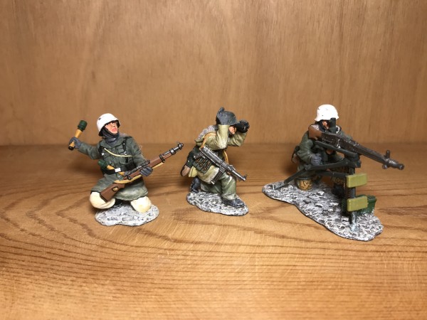 Hiver MG42 Set King & Country WS082 Série Waffen SS