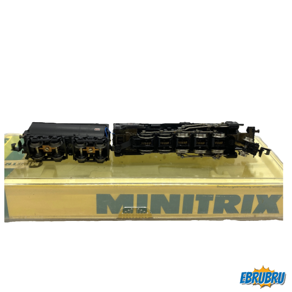 Locomotive à vapeur avec tender MINITRIX 2083