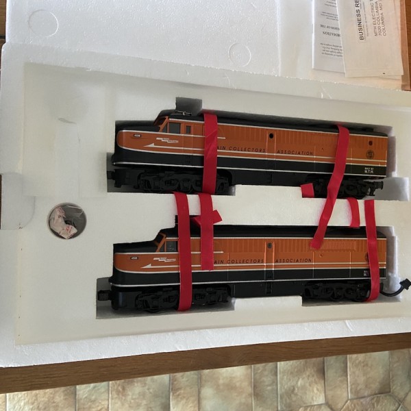 ALCO PA AA DIESEL SET AVEC PROTO SOUND TCA 1999 CONVENTION MTH RAILKING 30-2172-1