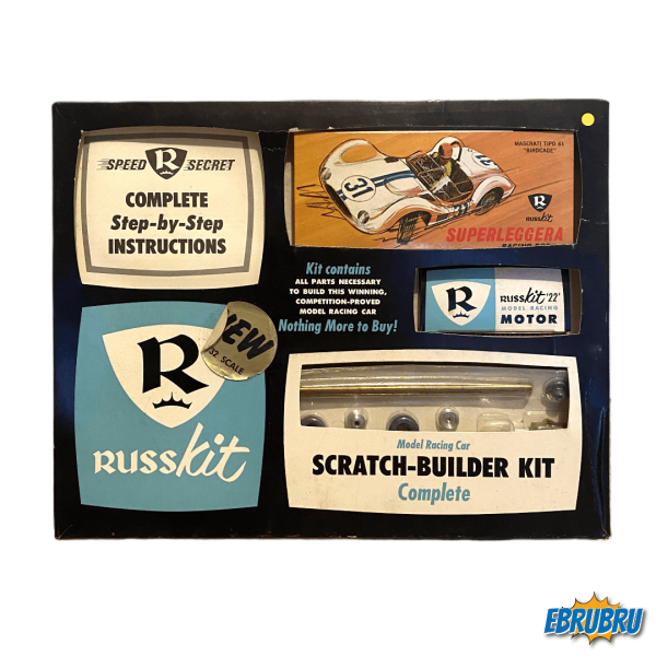 Maserati Tipo 61 Birdcage Superleggera coffret RUSSKIT 1/32