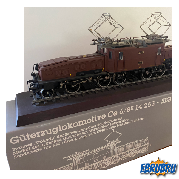 Locomotive Série Ce 6/8 Crocodile édition 125 ans MÄRKLIN réf 5757