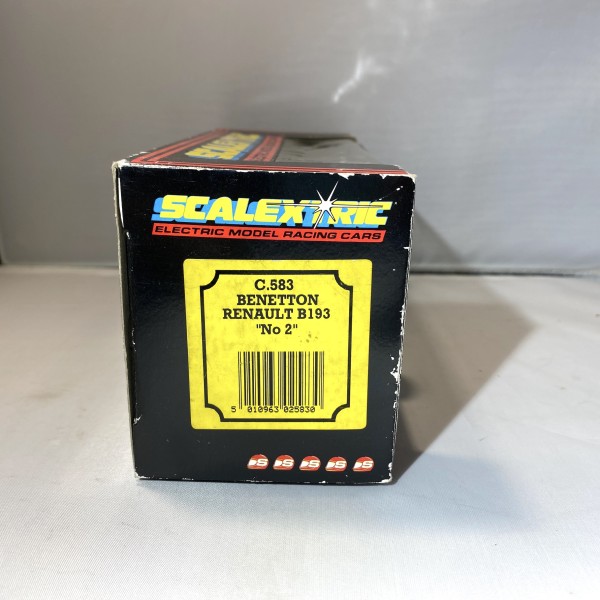 Benetton Renault B193 No2 SCALEXTRIC C583