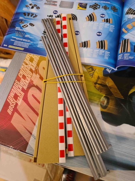 BORDER LEAD IN LEAD OUT 350 MM C8233 SANS BOITE SCALEXTRIC 