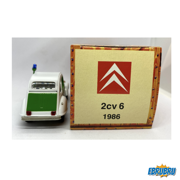 2cv 6  Polizei 1986 NOREV