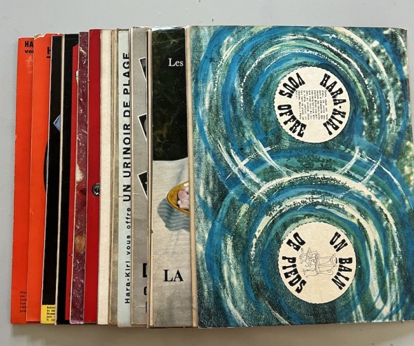 11 Hara-Kiri mensuel n°35  à 45 – année 1964