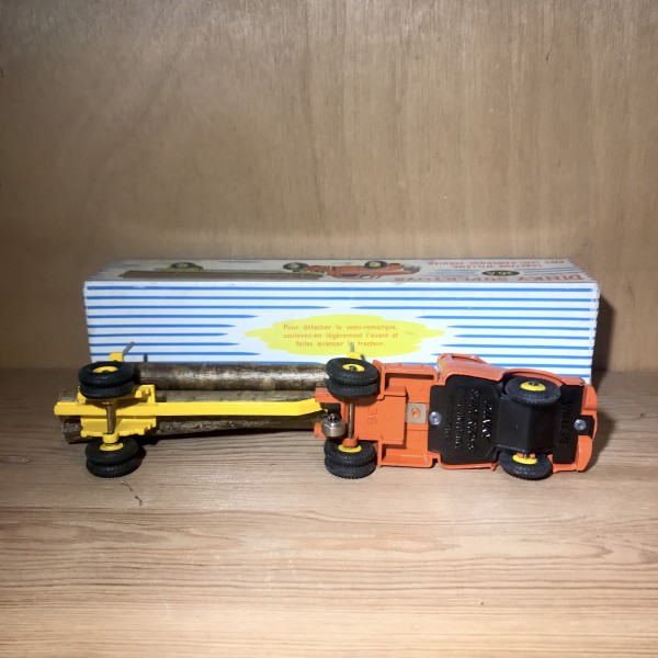 Tracteur Willeme avec semi-remorque Fardier DINKY TOYS réf 36 A