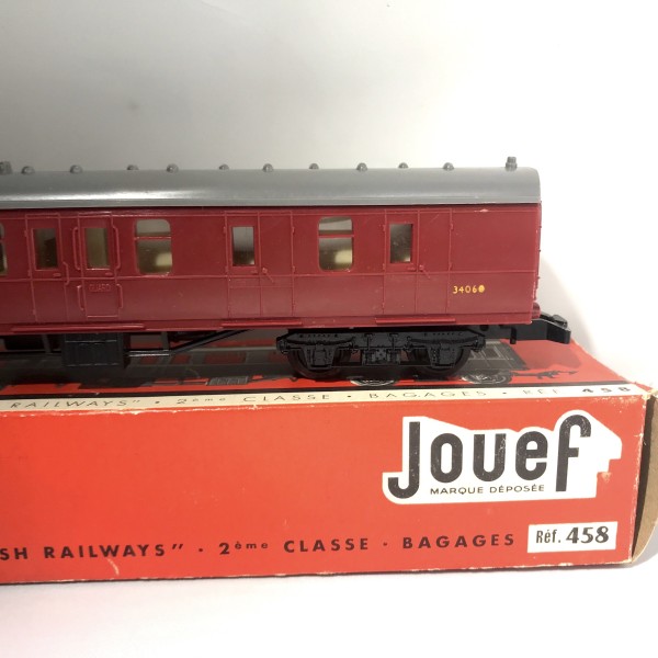 Voiture voyageurs Railways Type Brithish 2CL - Bagages  JOUEF Réf 458