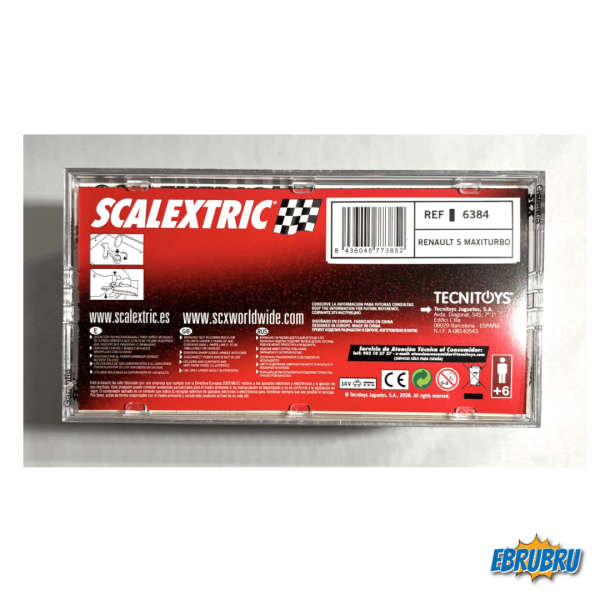 Renault 5 Maxiturbo SCALEXTRIC 6384